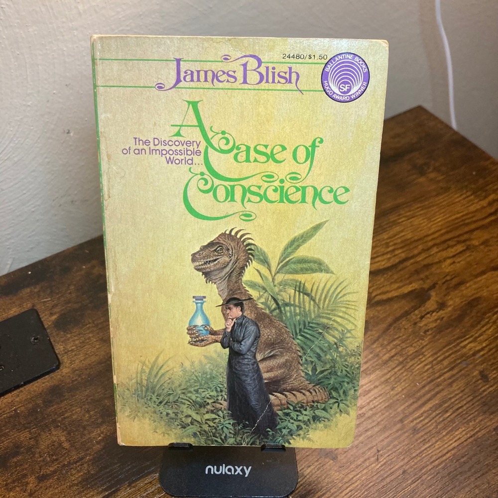 A Case of Conscience James Blish Hugo Award Winner Ballantine Sci-Fi Book 1975